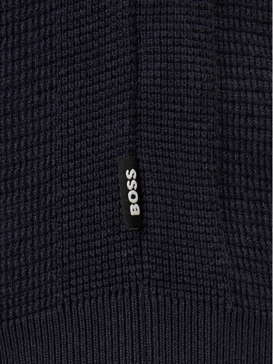 BOSS BOSS Polokošile H-Iannotti 50543148 Tmavomodrá Regular Fit