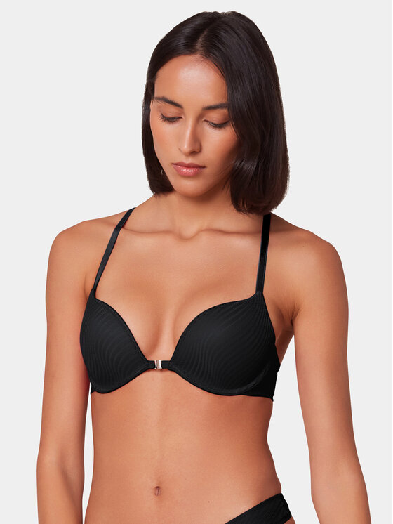 Triumph Push-Up Nedrček Harmony Spotlight WHUF 10217429 Črna