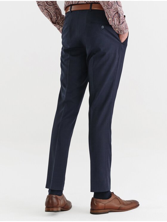 Pako Lorente Pako Lorente Garnitur P23SF-4G-012-G Granatowy Slim Fit