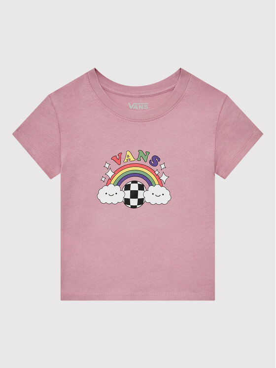 Vans rainbow t top shirt