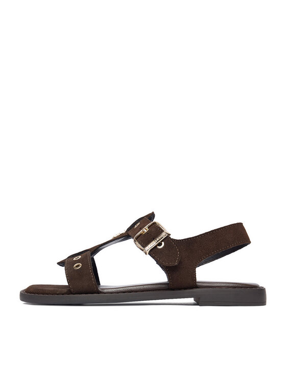 U.S. Polo Assn. U.S. Polo Assn. Sandały EO-ALYS001W/6S1 Brązowy ciemny