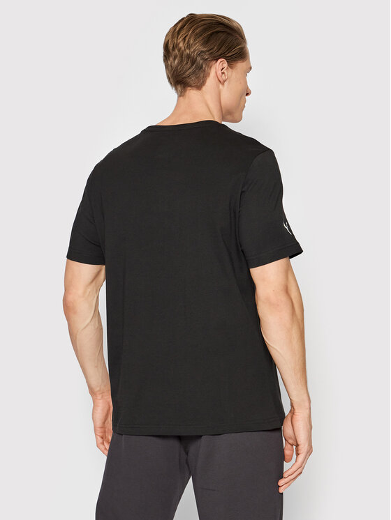 Puma Puma T-Shirt Scuderia Ferrari Race 533752 Czarny Regular Fit