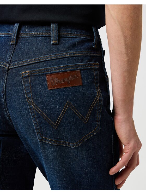 Wrangler Wrangler Jeansy TEXAS SLIM Niebieski Slim Fit