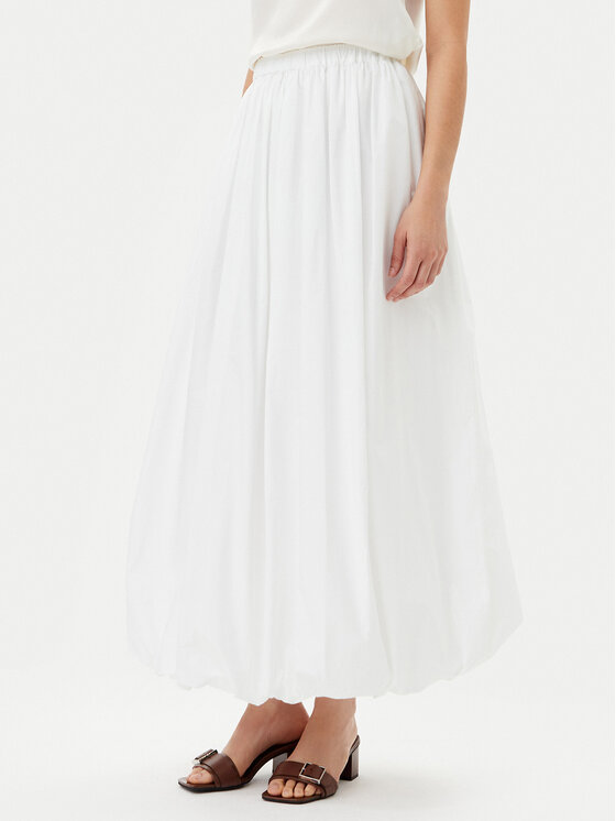 PINKO PINKO Maxi sukně Johnny 105214 A2LD Bílá Regular Fit