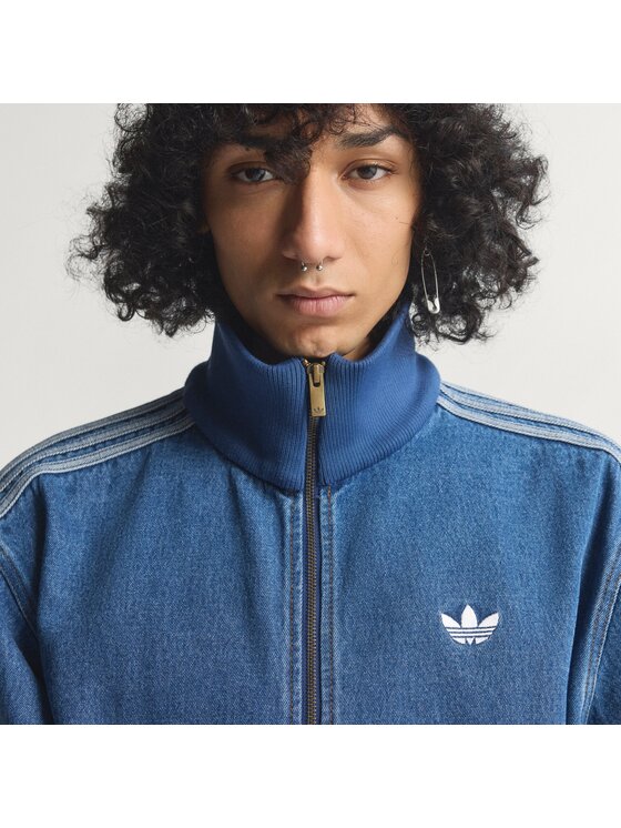 adidas adidas Jopa adicolor Denim Firebird KD1517 Modra Loose Fit