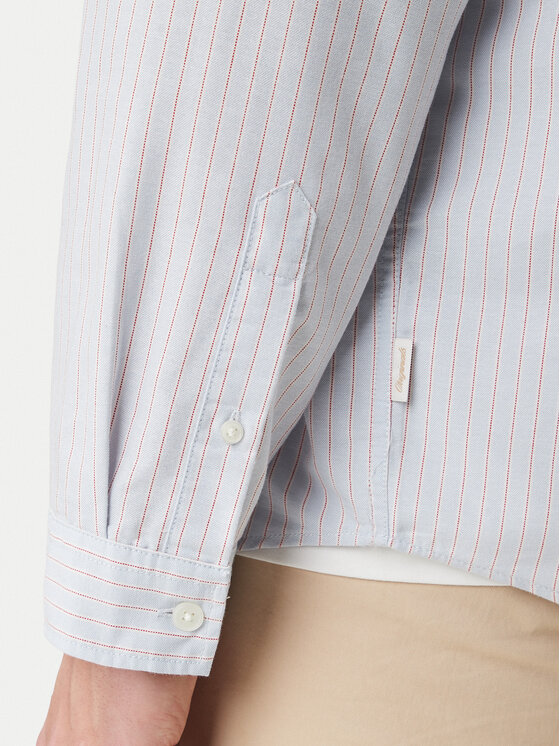 Jack & Jones Jack & Jones Košile Norrebro 12291838 Světle modrá Relaxed Fit