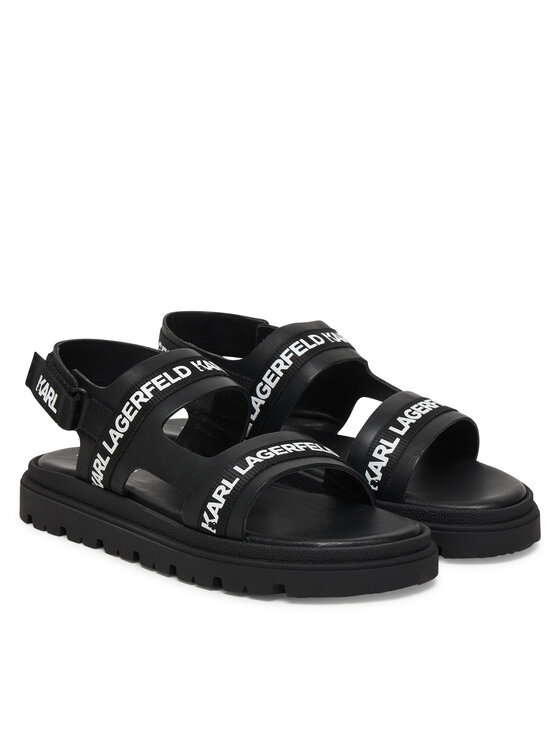 KARL LAGERFELD KARL LAGERFELD Босоніжки Z31176 S Чорний