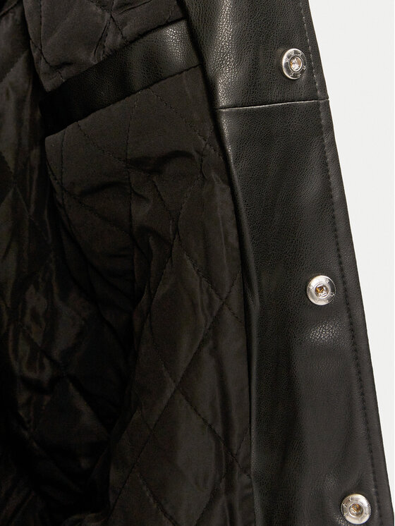 Richmond X Richmond X Tehisnahast jope Meleb UMA24217GB Must Regular Fit