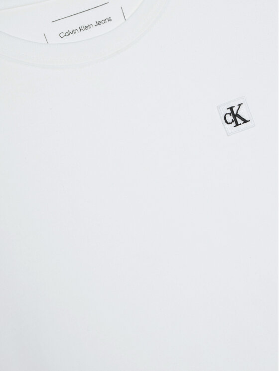 Calvin Klein Jeans Calvin Klein Jeans Tričko IU0IU00543 Biela Regular Fit