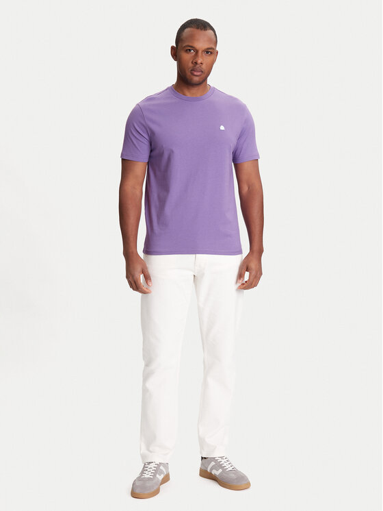 United Colors Of Benetton United Colors Of Benetton T-shirt 3MI5J1AF7 Ljubičasta Regular Fit