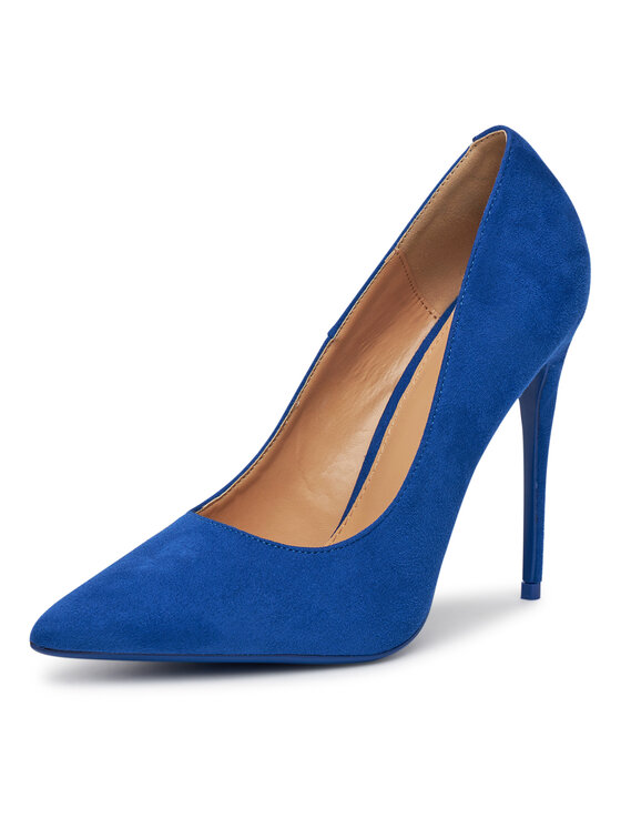 DeeZee DeeZee Pantofi cu toc subțire DZ0023 Albastru