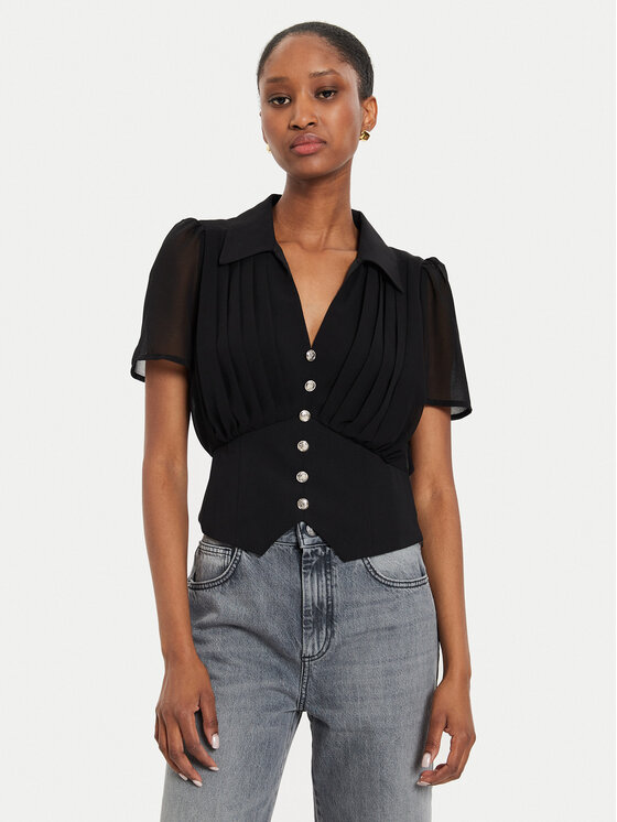 Morgan Morgan Bluza 242-OPLIA Črna Regular Fit