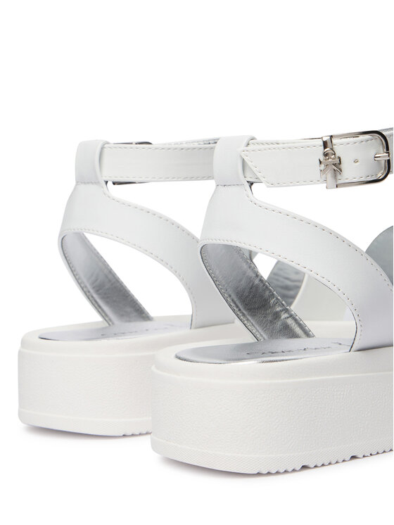 Calvin Klein Calvin Klein Sandale Velcro Sandal V4A2-83261-0326 D Alb