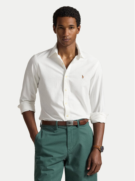Polo Ralph Lauren Polo Ralph Lauren Košeľa Core Replen 710549084 Biela Slim Fit