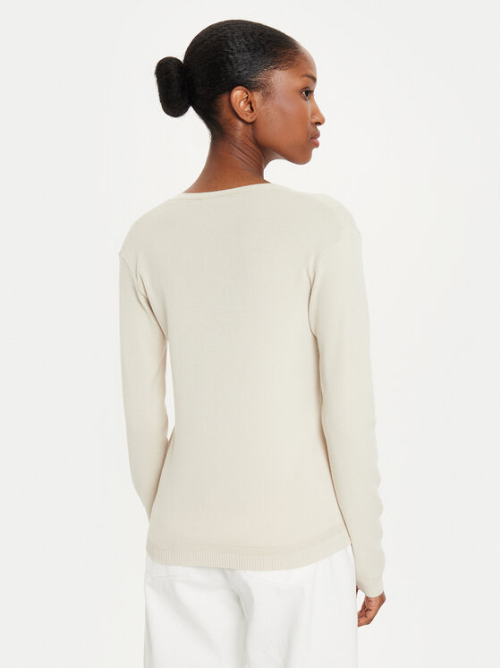 United Colors Of Benetton United Colors Of Benetton Džemper 1091D4625 Bež Regular Fit