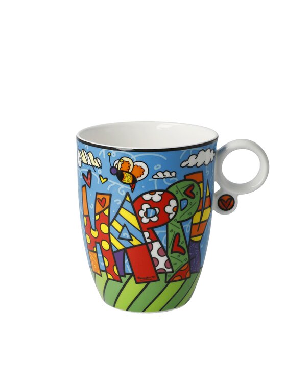 Goebel Goebel Kubek R. Britto - Happy Kolorowy