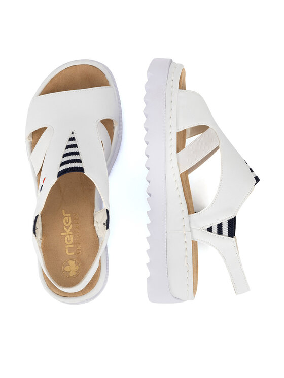 Rieker Rieker Sandalen V44Y5-80 Weiß