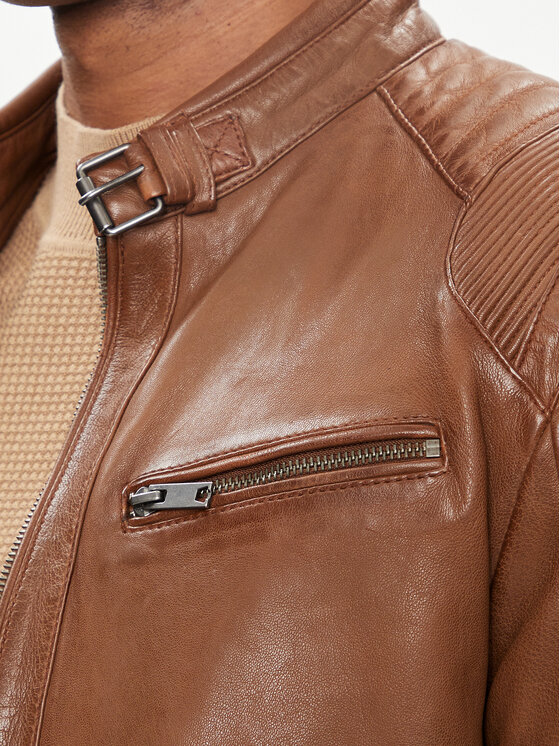 Serge Pariente Serge Pariente Lederjacke Maciej Braun Regular Fit