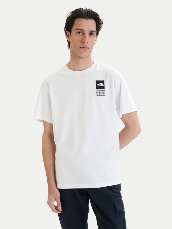 The North Face The North Face Póló Icon Celebration NF0A8GAS Fehér Regular Fit