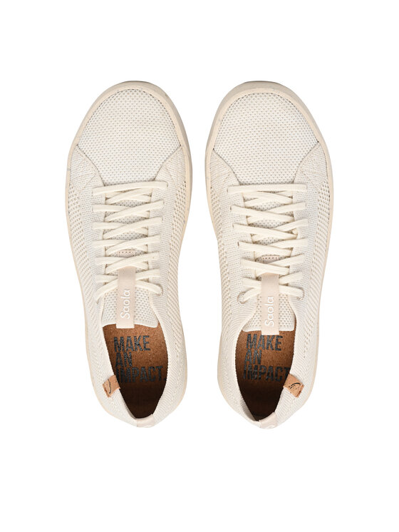 Saola Saola Sneakersy Cannon Knit 2.0 SAO5105 Bílá