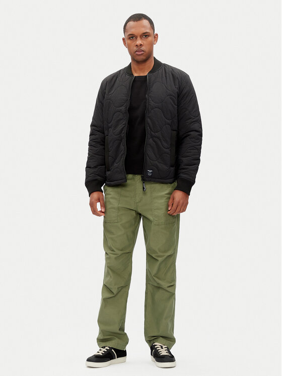 Pepe Jeans Pepe Jeans Geacă Malabar PM403061 Negru Regular Fit