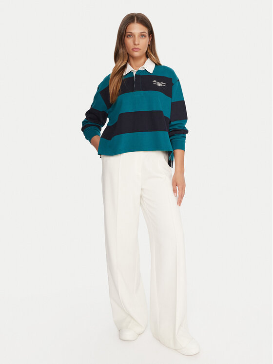 Guess Jeans Guess Jeans Поло W5BP06 KCPS1 Бежевий Relaxed Fit