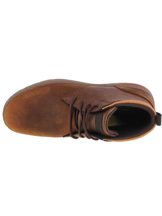 Skechers Skechers Trzewiki Skechers Evenston - Renli Brązowy