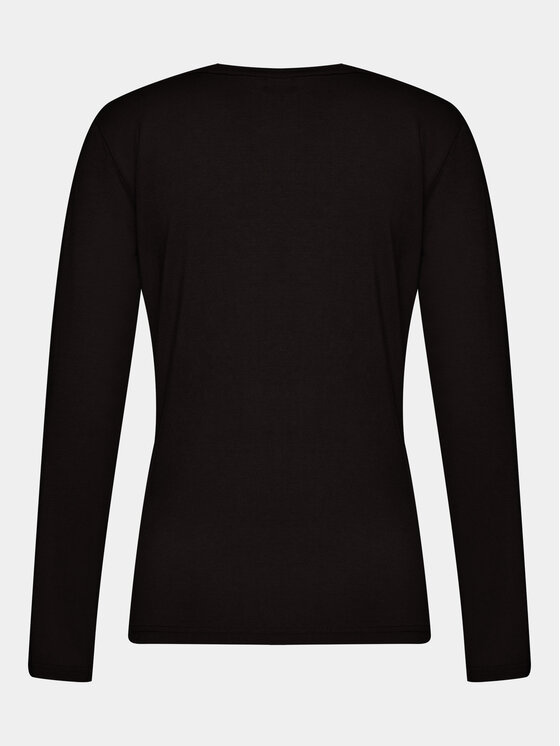 Selmark Selmark Piżama Flores P6973 Czarny Regular Fit