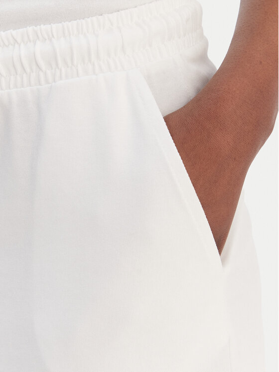 Guess Guess Pantaloncini sportivi E6GD01 KCRZ1 Bianco Relaxed Fit