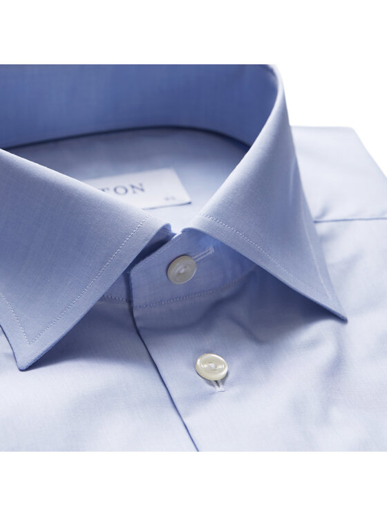 Eton Eton Marškiniai 354879511 Mėlyna Slim Fit