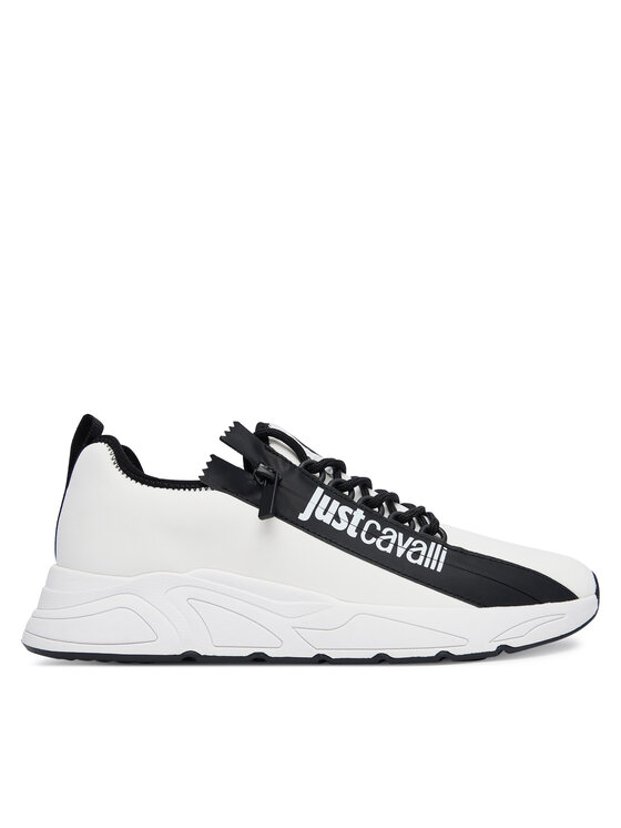 Just Cavalli Just Cavalli Sneakersy 80QA3SA2 ZSE70 Bílá