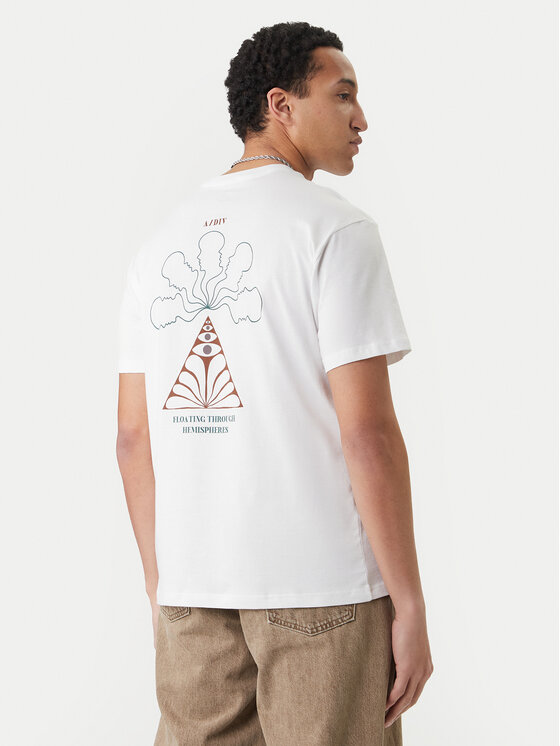 Billabong Billabong T-shirt Floating EBYZT00387 Bianco Regular Fit