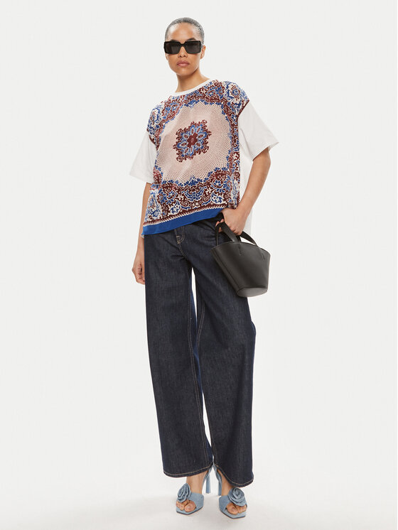 Weekend Max Mara Weekend Max Mara T-Shirt Malaga 2415941112 Bunt Relaxed Fit