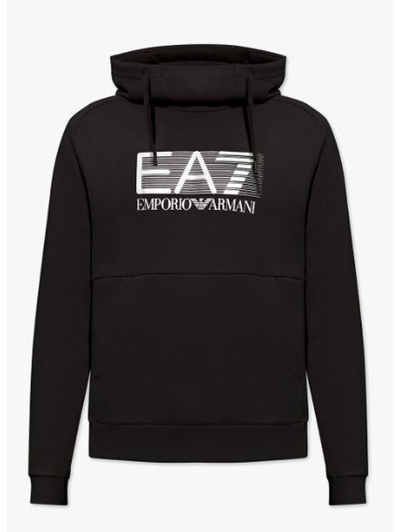 EA7 Emporio Armani EA7 Emporio Armani Mikina 6LPM25 PJ07Z 0200 Černá Regular Fit