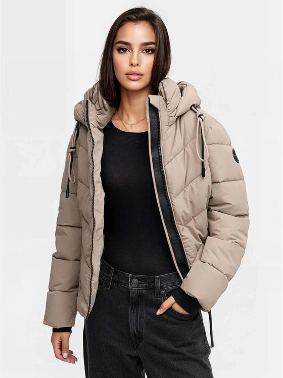 Marikoo Marikoo Kurtka zimowa Sahnemausii Szary Regular Fit