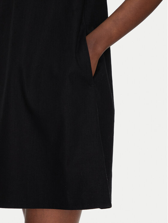 Barbour Barbour Kleid für den Alltag Lucy LDR0908BK11 Schwarz Regular Fit