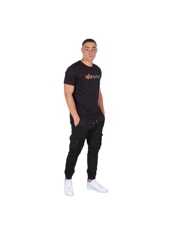 Alpha Industries Alpha Industries Tričko AI.118502-03-XXL Čierna Regular Fit