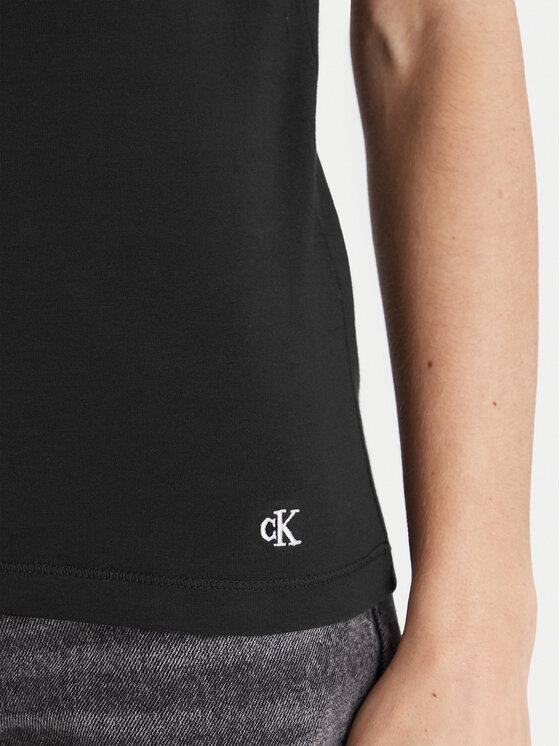 Calvin Klein Underwear Calvin Klein Underwear Komplet t-shirtów LV00QS7485 Czarny Regular Fit