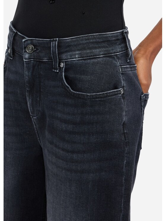 Liu Jo Liu Jo Jeansy UF5135DS05887396 Czarny Carrot Fit