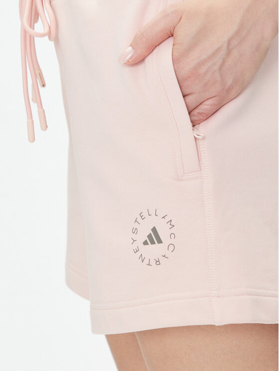 adidas by Stella McCartney adidas by Stella McCartney Szorty sportowe True Casuals JI5060 Różowy Loose Fit