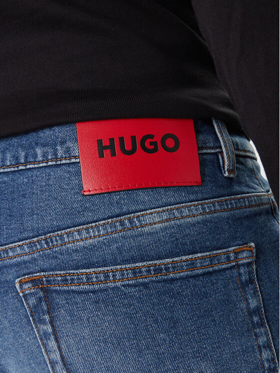 HUGO HUGO Дънки 50555181 Син Regular Fit