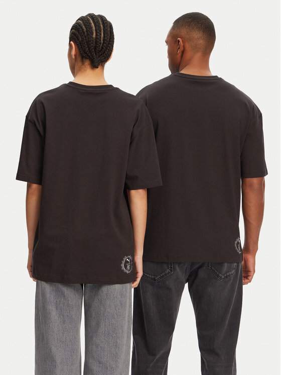 Puma Puma T-shirt Unisex Harry Potter 630092 Nero Oversize