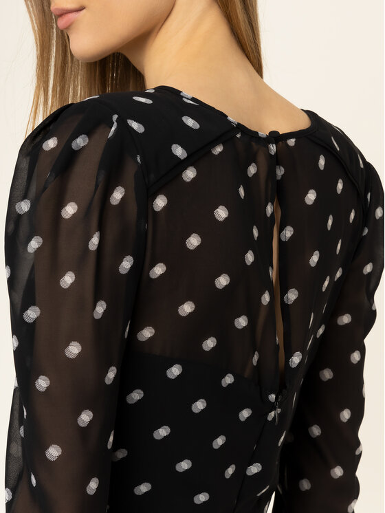 Guess Guess Vasarinė suknelė W01K74 WCLS0 Juoda Slim Fit