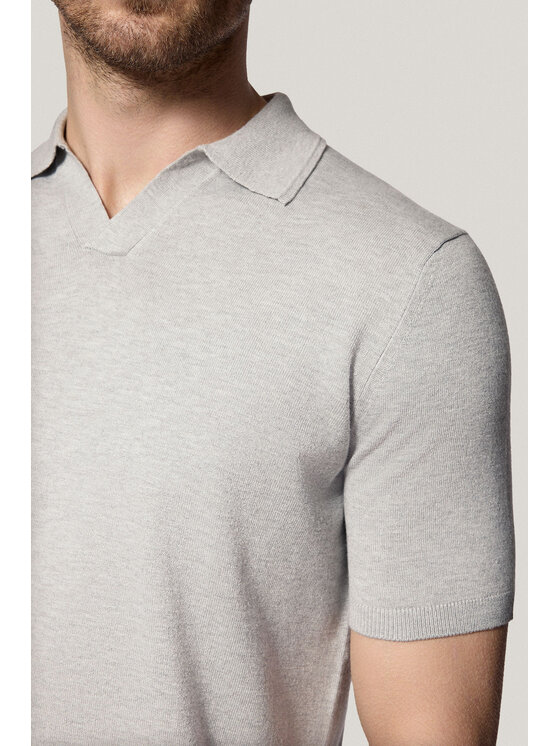 Próchnik Próchnik Polo PM6 PO073125000045 Szary Regular Fit