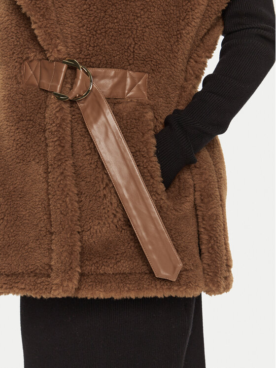 Liu Jo Liu Jo Безрукавка WF4257 E0978 Коричневий Regular Fit