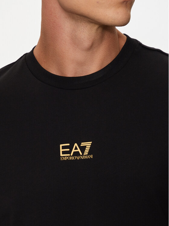 EA7 Emporio Armani EA7 Emporio Armani Džemperis 8NPM30 PJVRZ 0208 Juoda Regular Fit