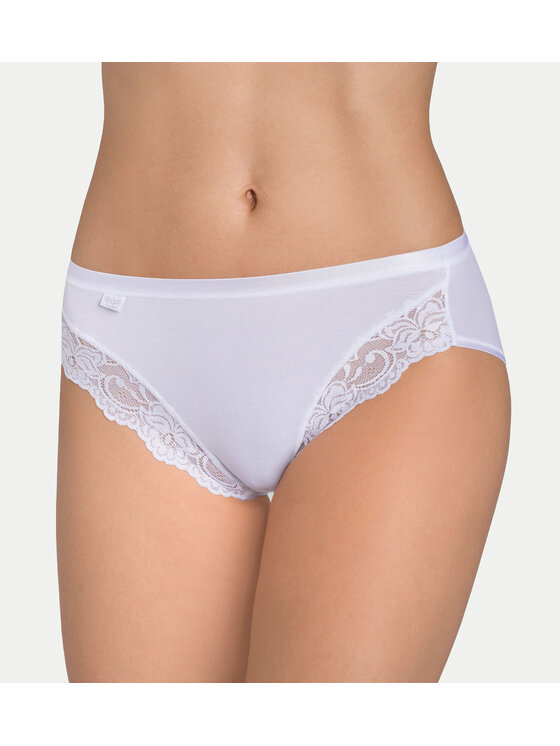 Sloggi Sloggi Culotte classiche Romance 10031895 Bianco