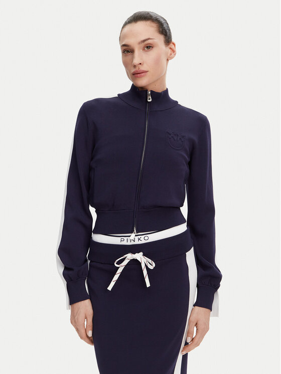 PINKO PINKO Світшот Wellington Maglia 104738 A2FQ Cиній Regular Fit