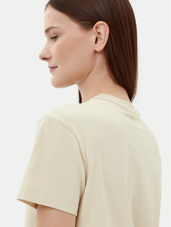Calvin Klein Calvin Klein T-särk Nano Logo K20K207519 Beež Regular Fit