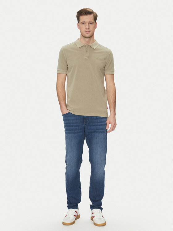 JOOP! Jeans JOOP! Jeans Polo 15 JJJ-02Ambrosian 30045619 Beżowy Modern Fit